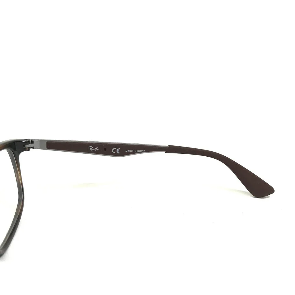 Ray-Ban Eyeglasses Frames RB7055 2012 Tortoise Brown Gray Rectangular 53-17-145